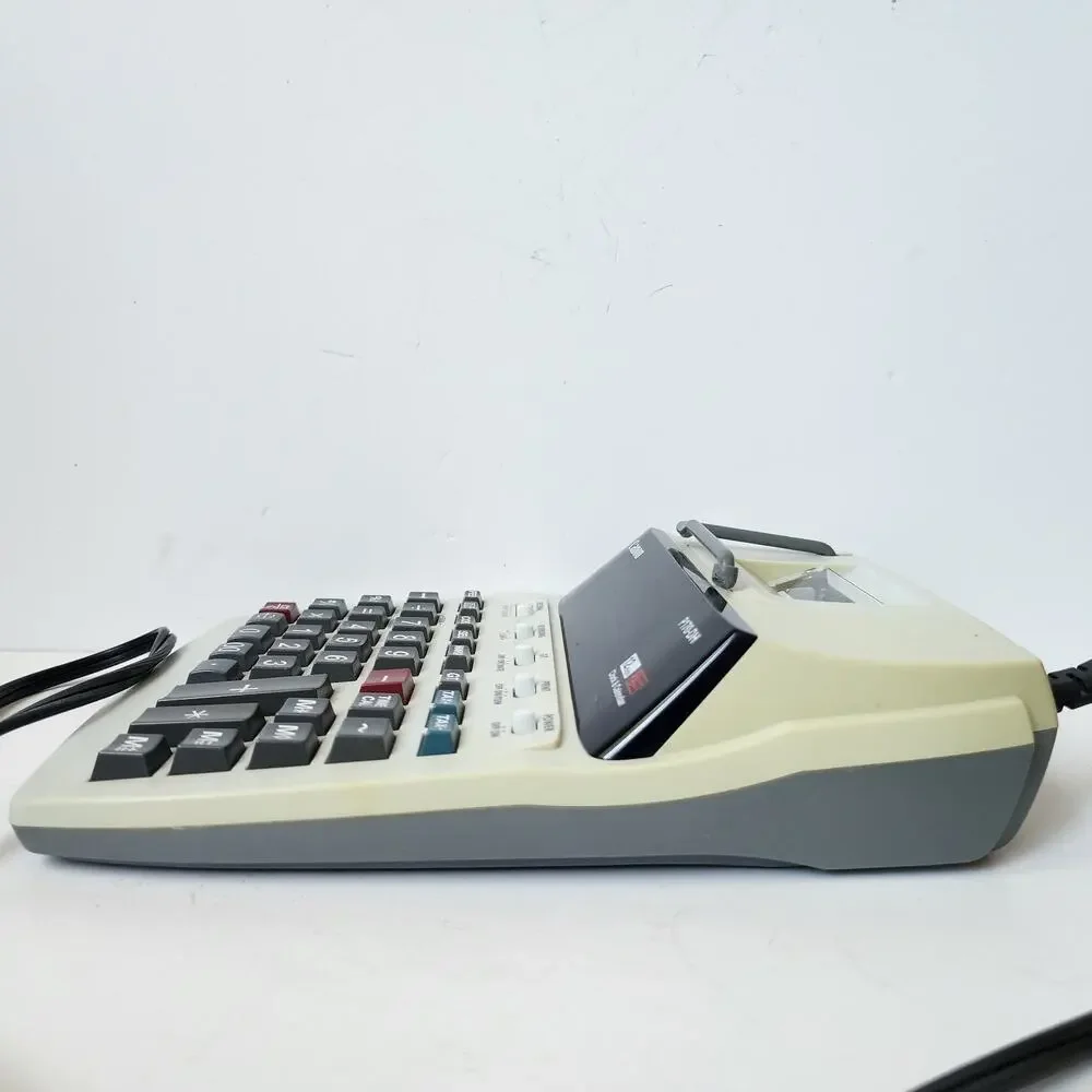 Canon P170-DH Calculator 12 Digit 10 Key Business Machine Printer Tested Works